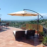 Flat With Panoramic Terrace And Private Pool Mt5x3 * Taormina