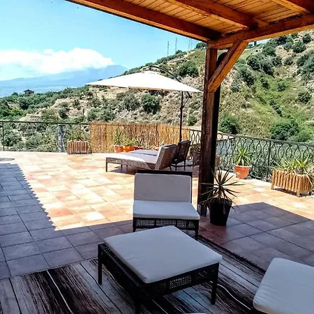 Flat With Panoramic Terrace And Private Pool Mt5x3 Taormina